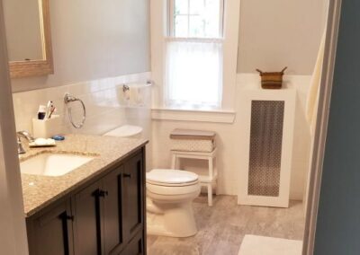 Modern Bathroom Vanity Update